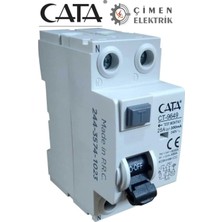 Die Grup Tr Ct 9649 2X25A 300MA 6ka Monofaze Kaçak Akım Sigortası