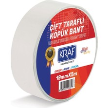 Die Grup Tr Çift Tarafli Köpük Bant 19MMX5M 5019G