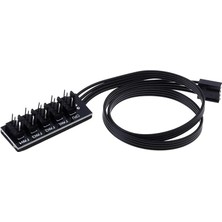 Die Grup Tr 40CM 5li Fan Port Çoğaltıcı Kart Cpu Soğutucu Güç Hub Uzatma