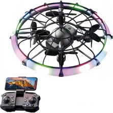 Die Grup Tr Hd Kameralı Katlanabilir Ufo Drone, Brushless Motorlu Wifi Fpv Canlı Görüntülü Uzaktan Kumandalı Drone