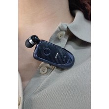Die Grup Tr Makaralı Titreşimli Bluetooth Kulaklık Yaka Askılı Rolendo Lacivert, 057538