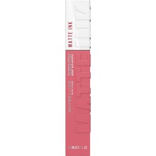 Die Grup Tr New York Super Stay Matte Ink Likit Mat Ruj - 180 Revolutionary (Pembe)