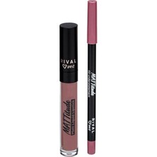 Die Grup Tr Mattitude Likit Mat Ruj Kiti, 2'li Set, Pembe, No:02 Understatement