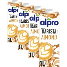 Die Grup Tr Barista Badem Sütü 1 L Vegan Laktozsuz Bitkisel Bazlı (4 Paketi)