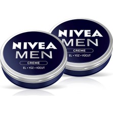 Die Grup Tr Men Erkek Creme 30ML, Yoğun Nemlendirici, Yapışkan His Bırakmaz, Hızlı Emilir, El Vücut Yüz, X2 Adet