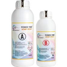 Die Grup Tr 1500 Gram Hobby Epoxy/şeffaf Epoksi Reçine Ince Döküm Hobi Epoksi (1500 Gram)