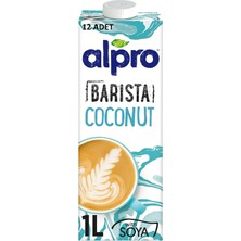 Die Grup Tr Barista Hindistan Cevizi Içeceği, 1 L, 12'li Paket, Glutensiz, Laktoz Içermez