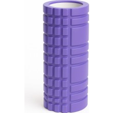 Die Grup Tr Sunyoga Foam Roller Masaj Rulosu – Yoga, Pilates, Fitness ve Fizyoterapi Için Eva Köpük Masaj Aleti (33X14 Cm) (Mor)