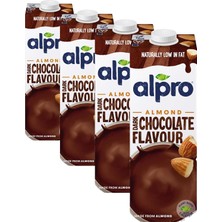 Die Grup Tr Badem Bitter Çikolata Içeceği 1000 ml (4 Paketi)