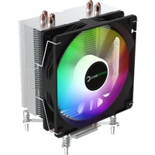 Die Grup Tr Glace Tc4 Argb Siyah 1X120MM LGA1851/AM5 Işlemci Hava Soğutucu