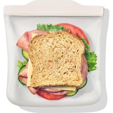 Die Grup Tr Good Grips Silicone Reusable Bag Sandwich Bag (28 Oz) - Oat