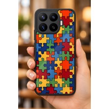 BG AKSESUAR Xiaomi Mi 17T Pro Uyumlu Yapboz Desenli Kamera Korumalı Darbelere Dayanıklı Kılıf