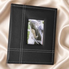 Die Grup Tr 200'LÜK 10X15CM Pencereli Deri Siyah Fotoğraf Albümü