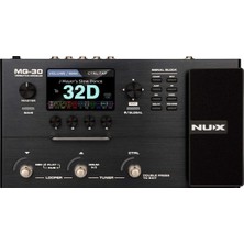 Die Grup Tr Mg-30 Gitar Çok Efektli Pedal Gitar/bas/akustik Amp Modelleme Işlemcisi, Ir Yükleyici, Beyaz Kutu Algoritması, Efx Yönlendirme, 4 '' Renkli Lcd, Nmp-2 Ayak Pedalı Dahil
