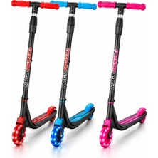 Die Grup Tr Işıklı Tekerlekli Çocuk Scooter, 3 Kademeli Yükseklik Ayarlı, Kaymaz Deck, 55 kg Kapasiteli, 5+ Yaş