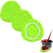 Die Grup Tr Spin Paspas Kafaları Yerine Ocedar Easywring 1 Tank Sistemi 3 Paket Mikrofiber Şönil Paspas Pedi Spin Paspas Dolum O Sedir Paspas Kafa Değiştirme