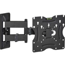 Die Grup Tr Hareketli Metal Tv Askı Aparatı, 32 Inç ve 43 Inç Arası Ekranlara Uyumlu, Tüm Markalar ile Uyumlu, Televizyon Duvar Asma Aparatı, Yüksek Kalite Metal Kalınlığı, Akropat Hareketli (30-Cm)