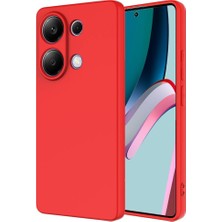 Die Grup Tr Xiaomi Redmi Note 13 Pro 4g ile Uyumlu Kılıf Kırmızı Lansman Kapak Orijinal (Xiaomi Redmi Note 13 Pro 4g ile Uyumlu, Kırmızı)