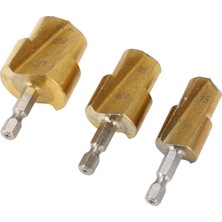 Die Grup Tr Ppr Pvc Boru Rayba Setleri Sıhhi Tesisat Bakımı Için Yüksek Karbonlu Çelik Genişletici Matkap Ucu Seti Elektrikli Matkaplar Için 3pcs Hex Shank Boru Raybası
