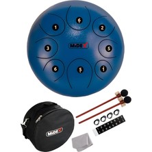 Die Grup Tr Midex TD-108BL Çelik Dil Davul Handpan 10 Inç 8 Ton Steel Tongue Drum Full Set