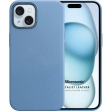 Die Grup Tr Apple iPhone 15 Plus Için Kılıf Metalist Leather Mavi [iphone 15 Plus ile Uyumlu Kılıf - Mavi]