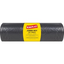 Die Grup Tr Ekonomik Sanayi Jumbo Çöp Torbası Siyah 10'lu 80X110 Cm, Yırtılmaz & Sızdırmaz, Kalın, Çift Kat, Geri Dönüştürülebilir, Fabrika, Atölye, Inşaat, Sanayi, Kafe, Bahçe, Otel, Hastane, Ofis