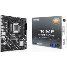 Die Grup Tr Prıme H810M-E-CSM Intel LGA1851 Matx Anakart