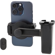 Die Grup Tr Manyetik Vlogging El Gribi | Bluetooth Uzaktan Kumandalı Telefon Tutucu | Tripod ve Cold Shoe Uyumlu