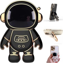Die Grup Tr Universal Her Modelle Uyumlu Standlı Astronot Ring, Siyah