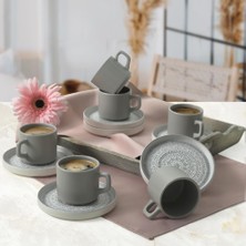 Die Grup Tr Stone Stackable Çay Takımı 12 Parça 6 Kişilik 21426
