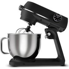 Die Grup Tr Multichef Artisan Digital Ekran 7 Litre Döküm Stand Mikser Siyah 1800W