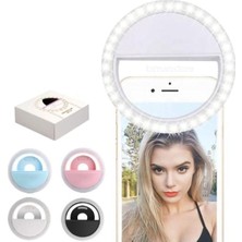 Die Grup Tr Sabitleyiciler (Tripod) Selfie Işık Telefon Işığı 3 Kademeli 36 LED Işık Selfie LED Işık Siyah Çok Renkli