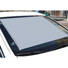 Die Grup Tr Otomobil Üniversal Reflektörlü Otomatik Kapanan Oto Güneşlik 50 * 125 cm