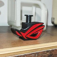 Die Grup Tr Ayarlanabilir Ekran Kartı Tutucu Asus Rog Logolu
