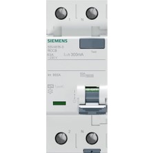 Die Grup Tr 5SV4616-0 2X63 A 230 V 300 Ma Ac Tipi Kaçak Akım Rölesi