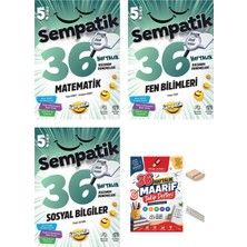 Ünlüler Karması 5.sınıf Matematik Fen Sosyal 36 Hafta Kazanım Denemeleri+Maarif Defteri+Tlf Tutucu