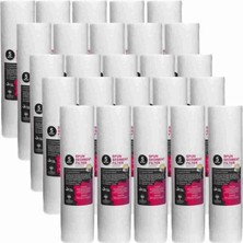 Die Grup Tr Açık Kasa Su Arıtma Cihazı 10 Inç 5 Mikron Sediment Spun Filtre (25 Adet)