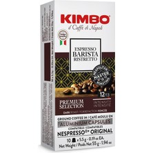 Die Grup Tr Ristretto Espresso Kapsülleri, Nespresso Uyumlu, Koyu Kızartma, 10 Ct