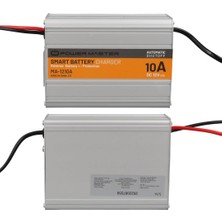 Die Grup Tr 12V 10A Akıllı Hızlı Akü Şarj Cihazı, Analog Amper Göstergeli, 125X90X55MM