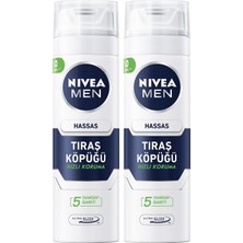 Die Grup Tr Men Erkek Hassas Tıraş Köpüğü 200 Ml, Hassas Ciltlere Özel Hızlı Koruma, Yanma Karşıtı, Alkolsüz Formül (2 Paketi)