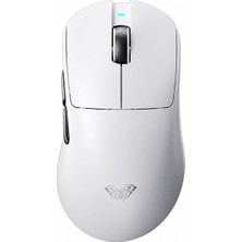 Die Grup Tr SC900 Pro PAW3395 Sensör 26000 Dpı 8000Hz Kablolu ve Kablosuz Gaming Oyuncu Mouse Beyaz