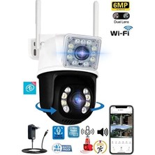 Die Grup Tr O-Kam OK-3012 Wifi Ptz Kamera 6mp Çift Lens