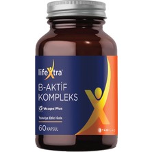 Die Grup Tr B-Aktif Kompleks 60 Bitkisel Kapsül Metilkobalamin Metilfolat P5P R5P Inositol Biotin
