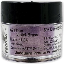 Die Grup Tr Pearl Ex Pigment Tozu, 3 G, Ikili, Mor/pirinç, Epoksi Reçine Için Gevşek Mika Tozu, Sulu Boya, Kaligrafi Mürekkebi ve Kil, Epoksi Pigment Tozu, Epoksi Reçine Boyası