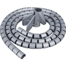Die Grup Tr 15942 Gri 1 Metre 22 mm Spiral Kablo Toplayıcı (Sabitleyici Parça)