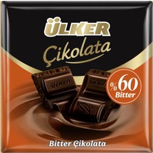 Die Grup Tr Ülker Çikolata Bitter%60 Kare 60 gr x 36 Adet