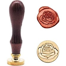 Die Grup Tr Mektup Damga Mühürü Blooming Rose + 30 Mühür Mumu + Eritme Kaşığı