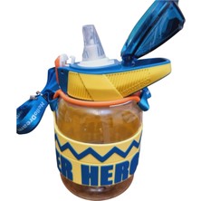 Die Grup Tr Tritan Çocuk Suluk, Pipetli ve Çocuk Kilit Mekanizmalı, Bpa Içermez, 620 Ml, Mavi