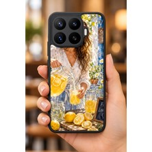 BG AKSESUAR Xiaomi Mi 17T Uyumlu Limonata Desenli Kamera Korumalı Darbelere Dayanıklı Kılıf