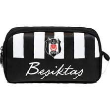 Die Grup Tr Iki Gözlü Erkek Çocuk Bjk Baskılı Siyah ve Beyaz Okul Kalem Çantası/kalemlik - 26374